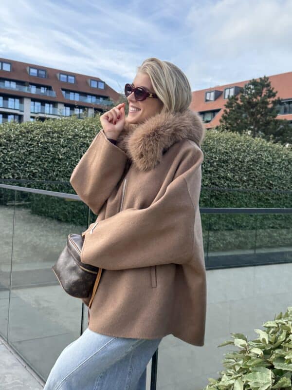 LOU COAT CAMEL S/M