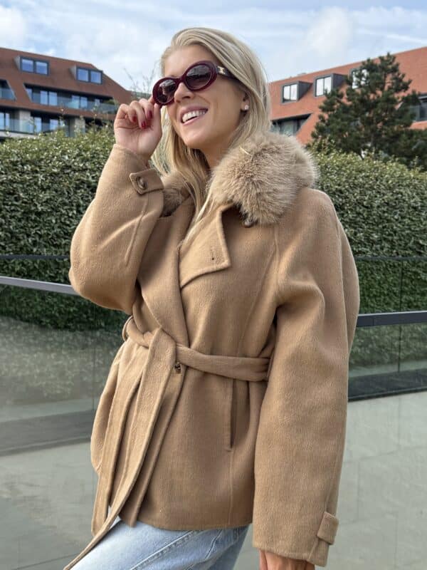 ROSIE COAT CAMEL - M/L