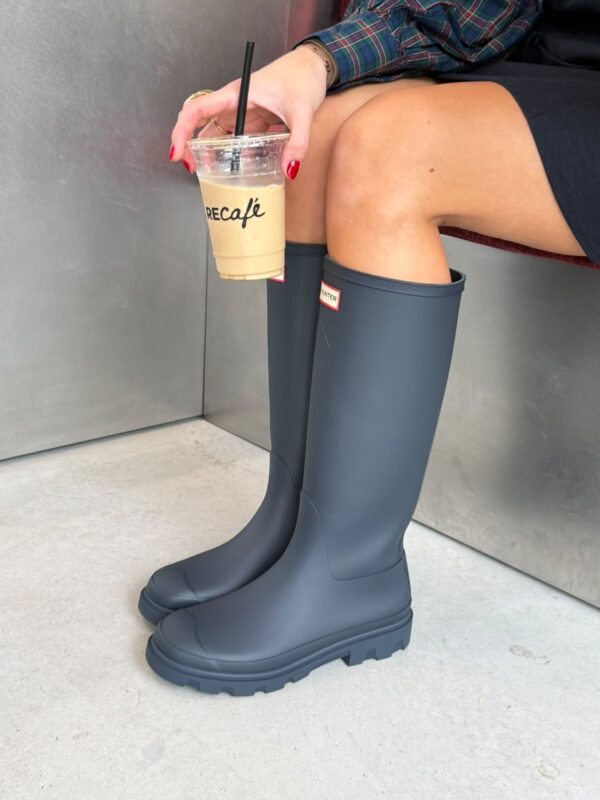 HUNTER BOOTS NAVY - SIZE 40