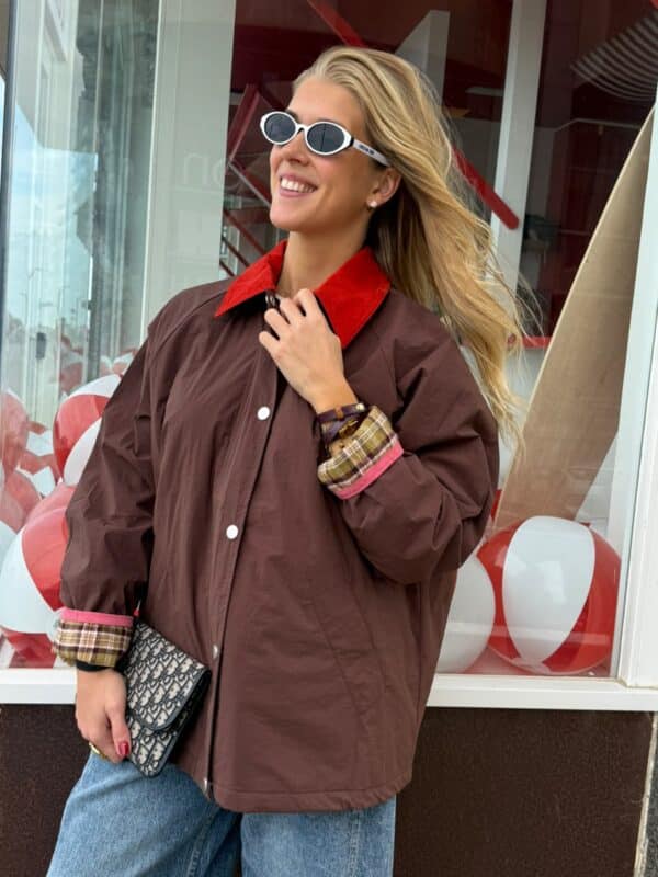 FELINE JACKET - BORDEAUX - ONE SIZE