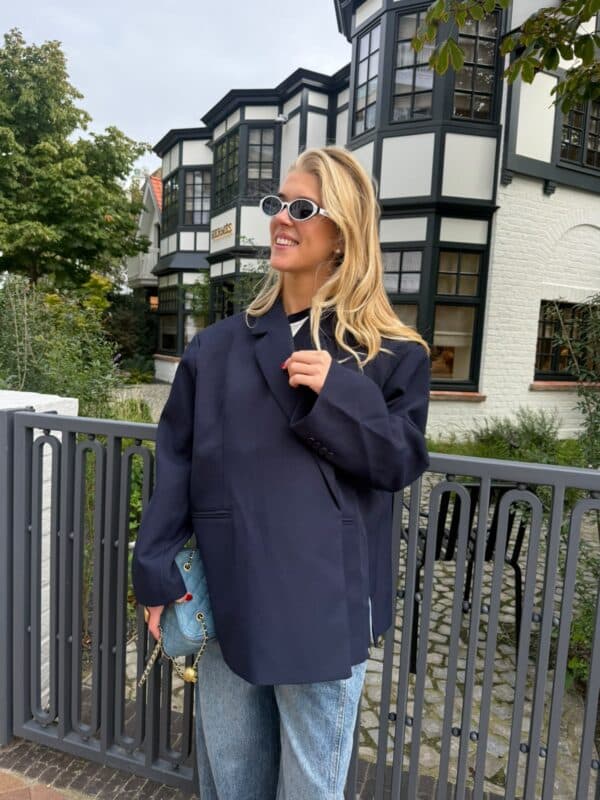 CHARLIE BLAZER - BLUE - ONE SIZE