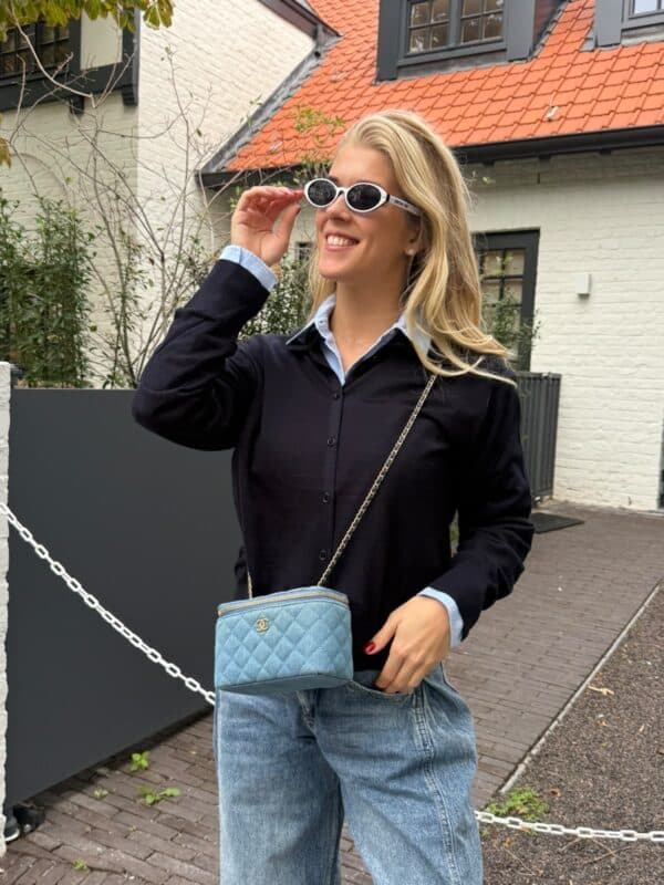 JADE KNIT - BLUE - LARGE