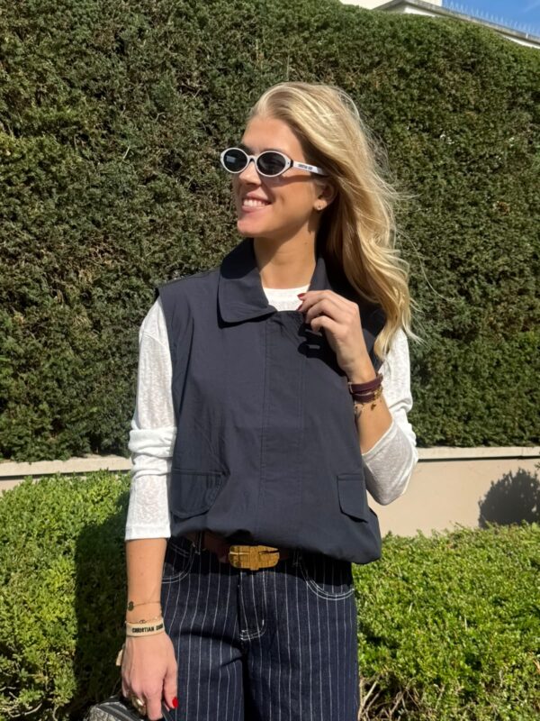 TESS JACKET - BLUE - M/L