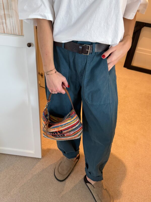JULIETTE PANTS - PETROL BLUE - ONE SIZE