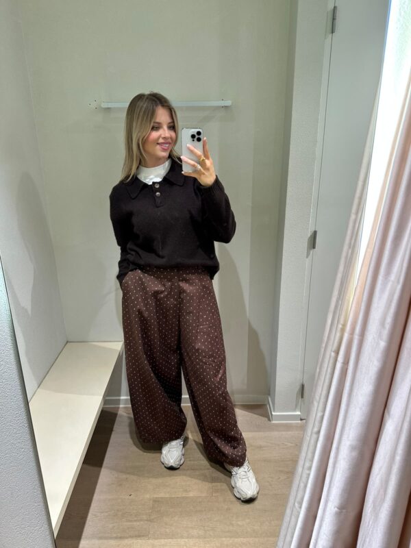 BROOKLYN PANTS - BROWN - S/M