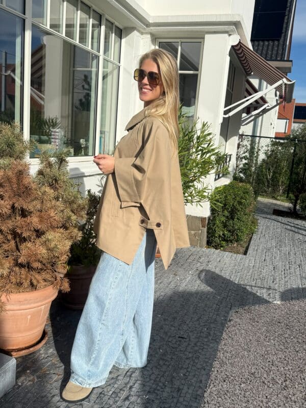MARGAUX JACKET - BEIGE - ONE SIZE
