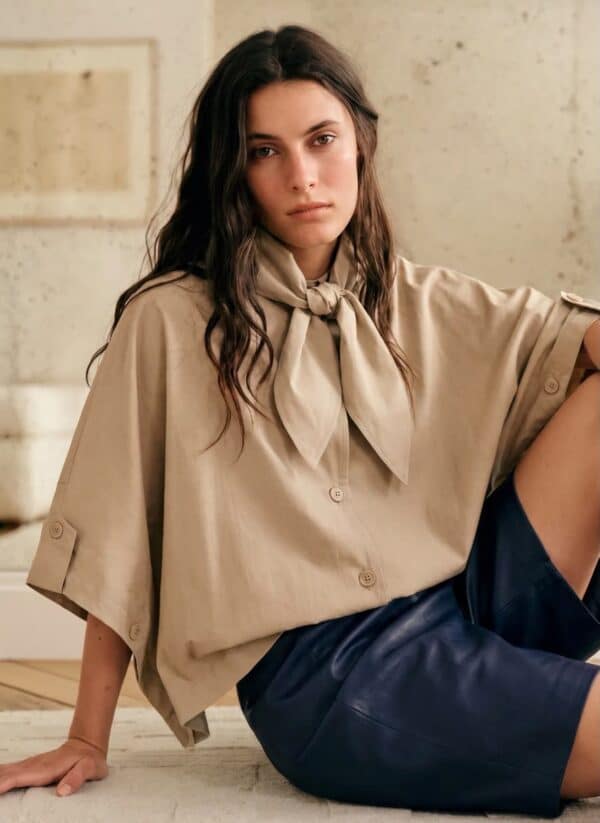 NORA JACKET - BEIGE - MEDIUM/LARGE