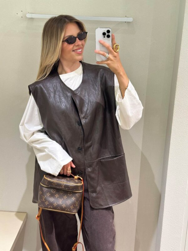 MADELEINE JACKET - BROWN - ONE SIZE