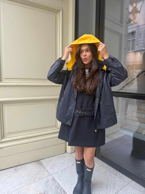 AUDREY JACKET - YELLOW HOOD - ONE SIZE