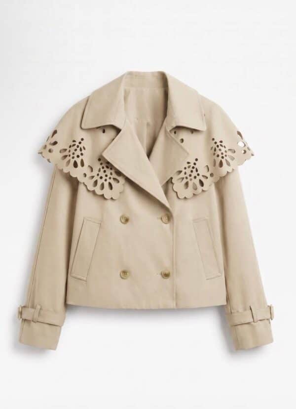 YARA JACKET - BEIGE - SMALL/MEDIUM