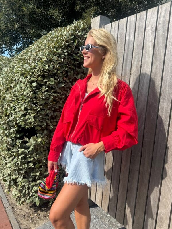AMARYLLIS JACKET - RED - S/M
