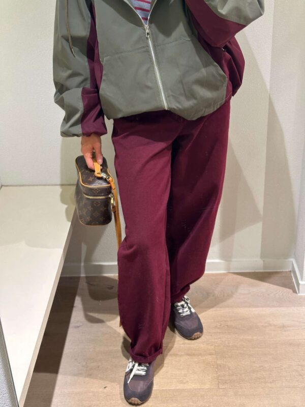 ROMY PANTS - BURGUNDY - 36