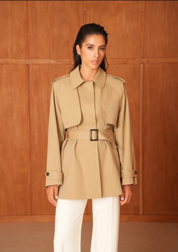 ISRAE JACKET - BEIGE - LARGE