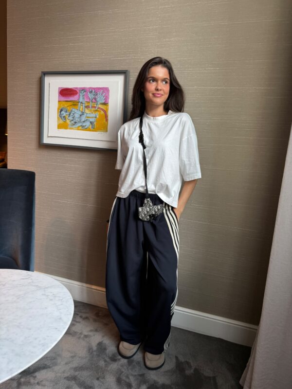 ISA PANTS - NAVY BLUE - S/M