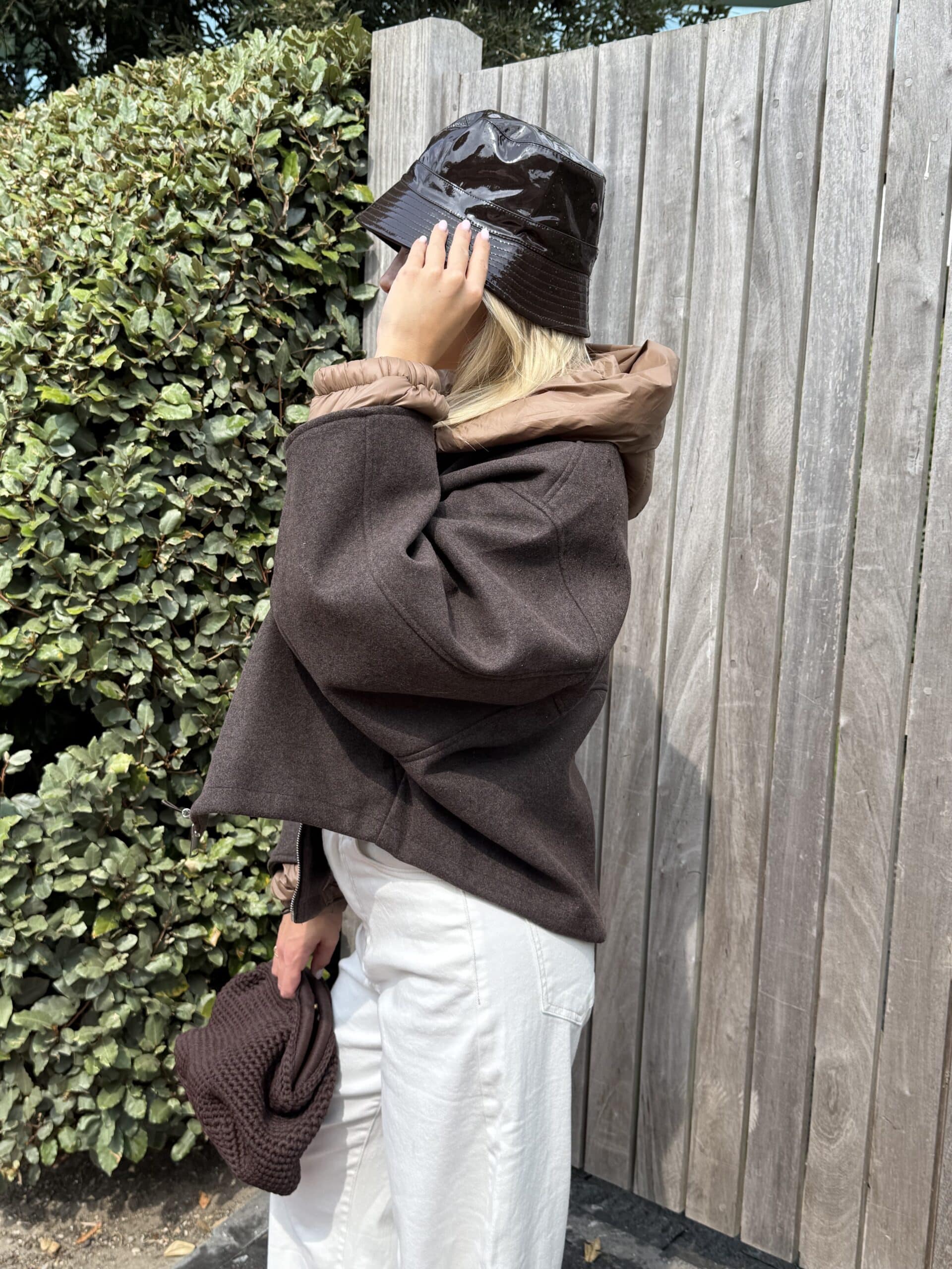 ESTELLE JACKET CHOCOLATE - LIGHT BROWN - M/L - Afbeelding 3