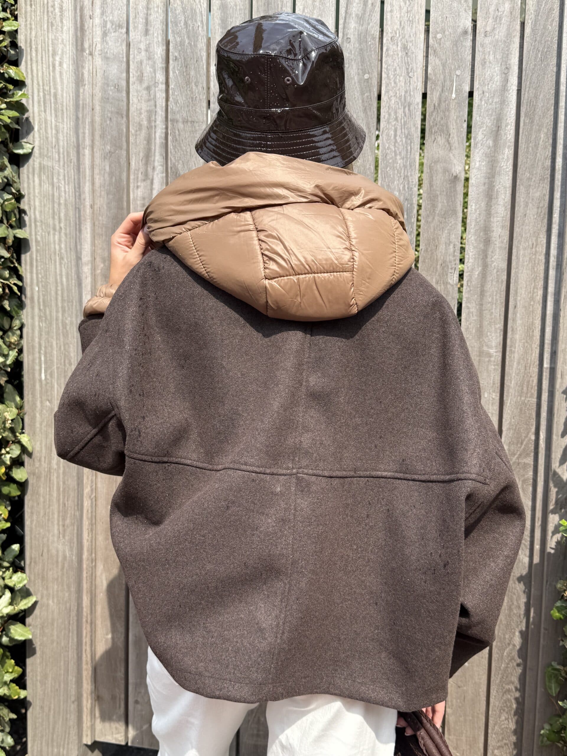 ESTELLE JACKET CHOCOLATE - LIGHT BROWN - M/L - Afbeelding 2