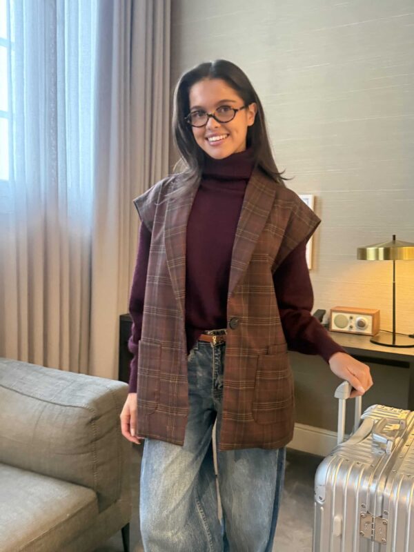 ALINE TURTLENECK - BORDEAUX - M/L