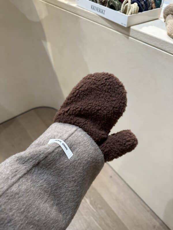 TEDDY GLOVES CHOCOLAT