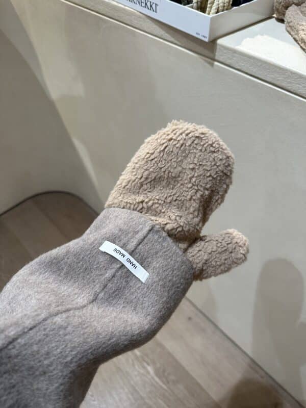 TEDDY GLOVES CAMEL