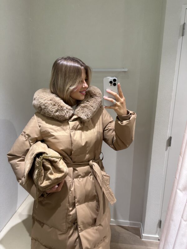 LAUREN JACKET - BEIGE - SMALL
