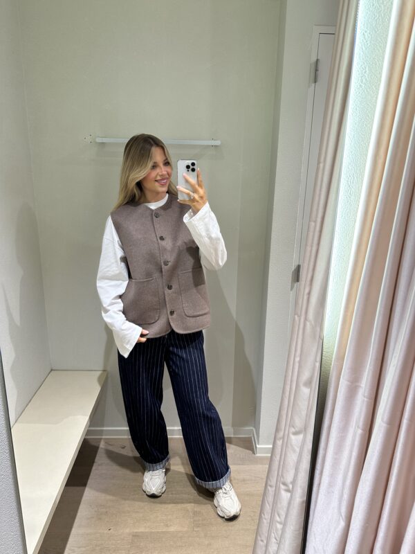 SOFIA JACKET TAUPE - MEDIUM/LARGE