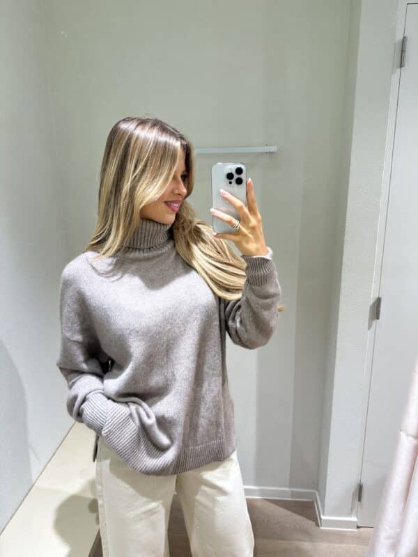 BO KNIT - TAUPE - M/L