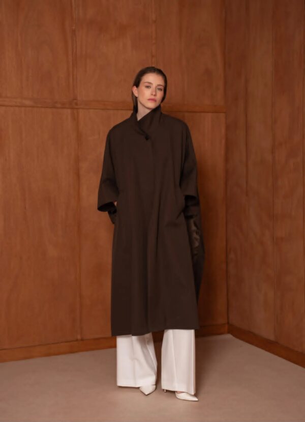 JOANNE JACKET - BROWN - ONE SIZE