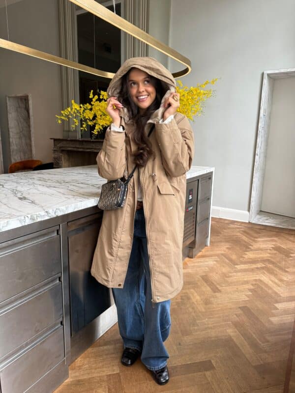 POPPY JACKET - CAMEL - LARGE