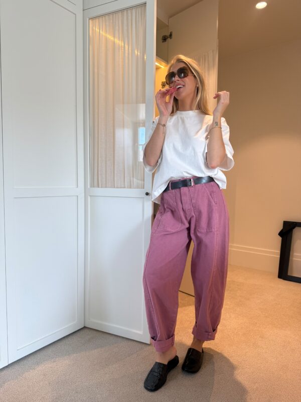 JULIETTE PANTS - DUSTY ROSE - ONE SIZE